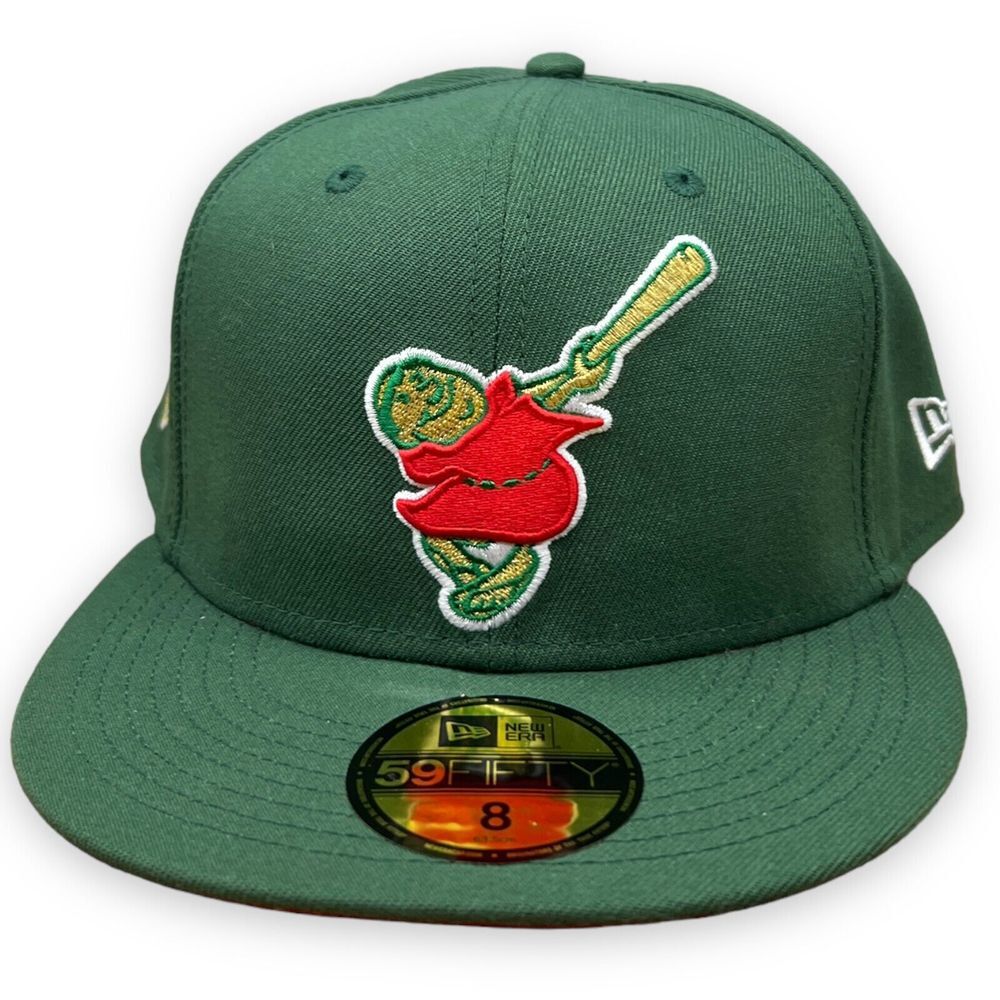 San Diego Padres Hat Men 8 Green Friar Logo Tinsel 40th Anniversary Patch Fitted